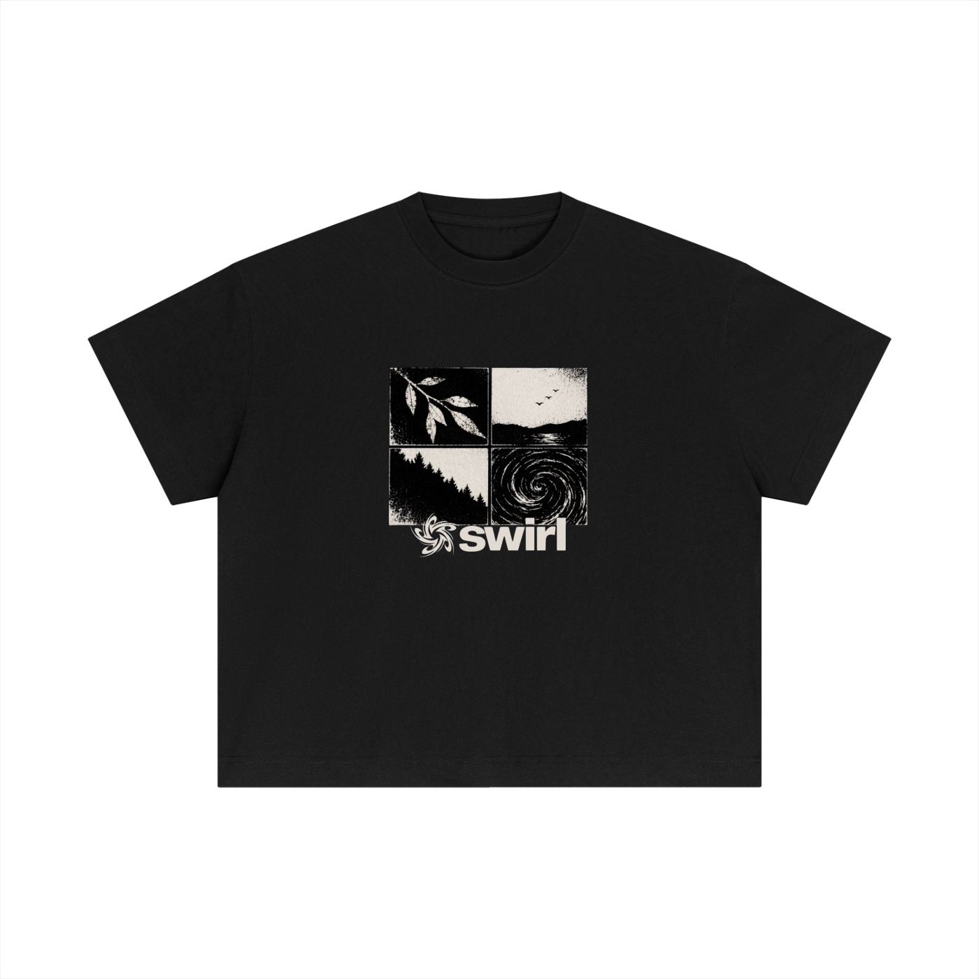 SWIRL NATURE TEE