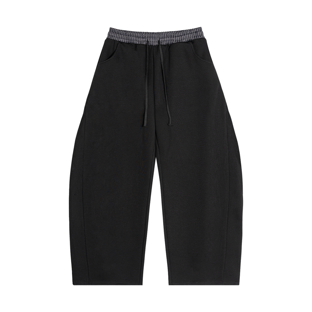 SWIRL PLAID SWEATS